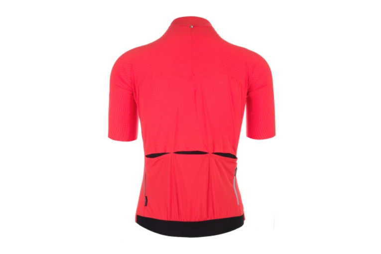 Q36.5 Pinstripe Pro SS Jersey Rubino Dames 4 Q36.5 Pinstripe Pro SS Jersey Rubino Dames - Afbeelding 2