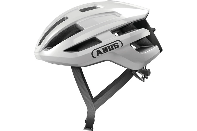 Abus PowerDome Fietshelm Shiny White - Maat L 3 Abus PowerDome Fietshelm Shiny White - Maat L