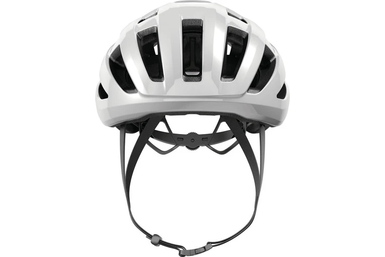 Abus PowerDome Fietshelm Shiny White - Maat L 4 Abus PowerDome Fietshelm Shiny White - Maat L - Afbeelding 2