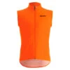 Santini Nebula Wind Vest Fluo Oranje Heren 1 Santini Nebula Wind Vest Fluo Oranje Heren -SpinGear Winkel 37109129 0