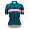Santini Eco Sleek Bengal Jersey Teal Dames