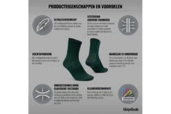 GripGrab Lightweight Airflow Zomer Fietssokken Groen Unisex -SpinGear Winkel 37111557 3