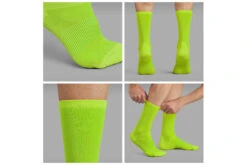 GripGrab Lightweight Airflow Zomer Fietssokken Fluo Geel Unisex -SpinGear Winkel 37111558 2