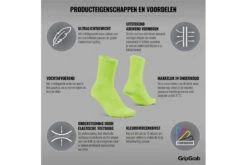 GripGrab Lightweight Airflow Zomer Fietssokken Fluo Geel Unisex -SpinGear Winkel 37111558 3