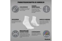 GripGrab Airflow Lightweight Short Zomer Fietssokken Wit Unisex -SpinGear Winkel 37111560 3